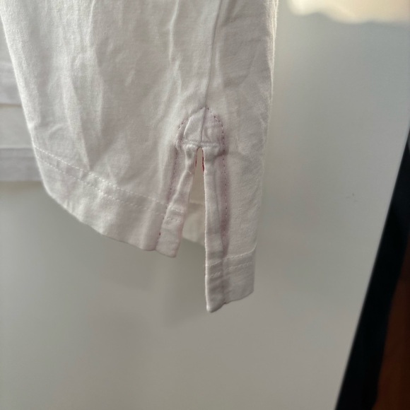 Men's White Polo Shirt - Picture 6 of 9